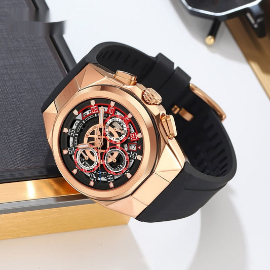 Hollow Sheet Plate Multifunctional Non-mechanical Watch - NOMAN STORE LLC