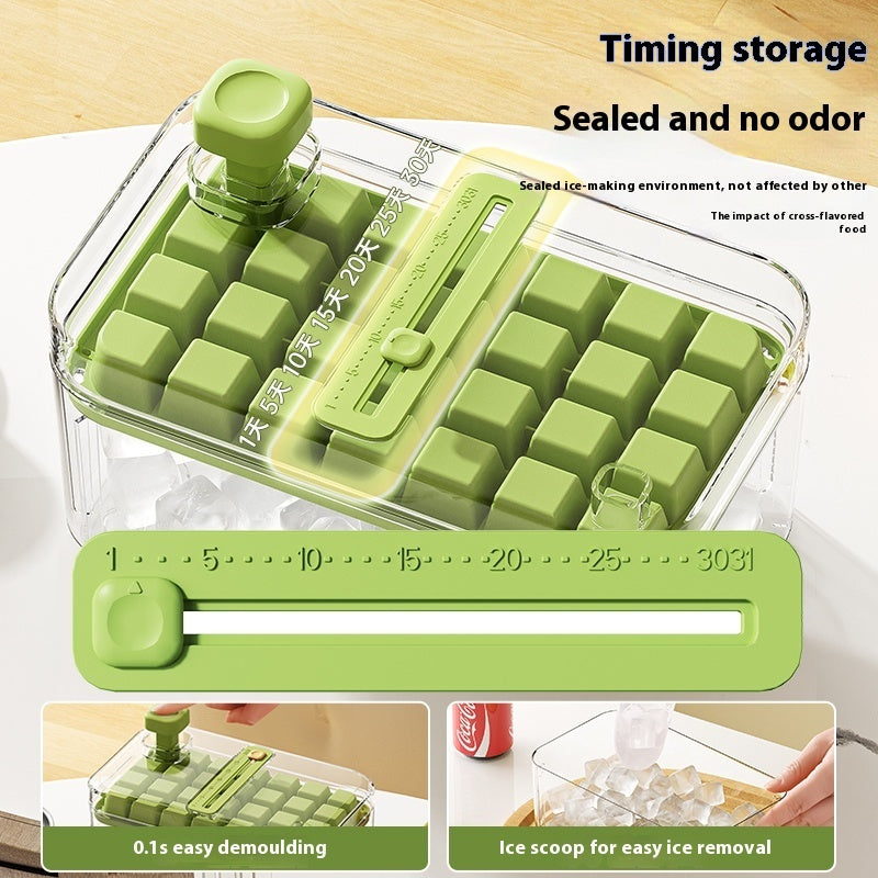 28 56 Grids Reusable Ice Mold Ice Cubes Tray DIY Moulds Ice Cubes Maker Release Homemade Ice Cubes Tray Mold Home Ice Making Tool 0296b0dc-2359-476d-a101-4cba4eafe182_trans