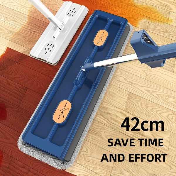 New Style Large Flat Mop 360 Rotating Mop Suitable Various Types Flooring Strong Water Absorption For Home Cleaning Floors 0431ebf3-341e-4dc8-bbc6-40370e8b78c0