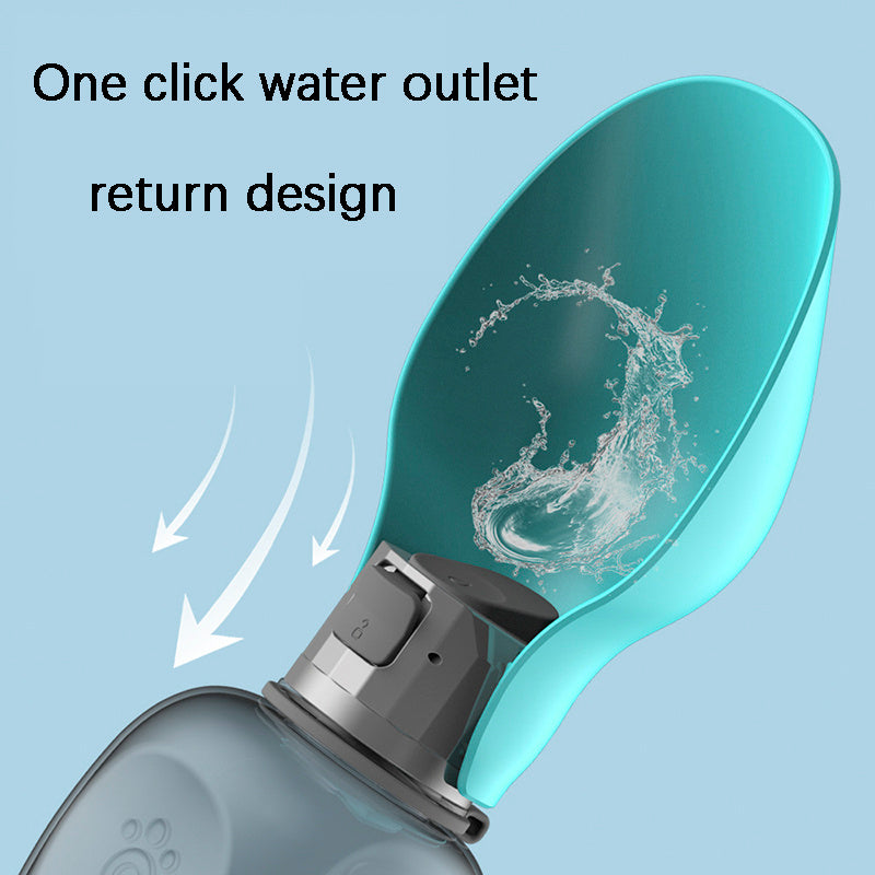 800ml Dogs Water Bottle Portable High Capacity Leakproof Pet Foldable Drinking Bowl Golden Retriever Outdoor Walking Supplies Pet Products 04fa2cb2-4367-4454-8673-5d8b001730cc