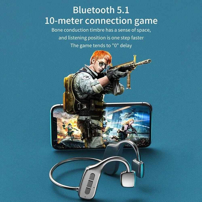 Bone Conduction Headphones Bluetooth 5.1 Wireless Headset Earbuds Outdoor Sport 0784e82d-b351-48aa-aad4-2133fb4fa5b8