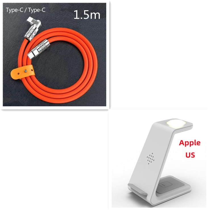 3 In 1 Fast Charging Station Wireless Charger Stand Wireless Quick Charge Dock For Phone Holder 091d69cd-043a-4be2-b50d-37a7d6039cba