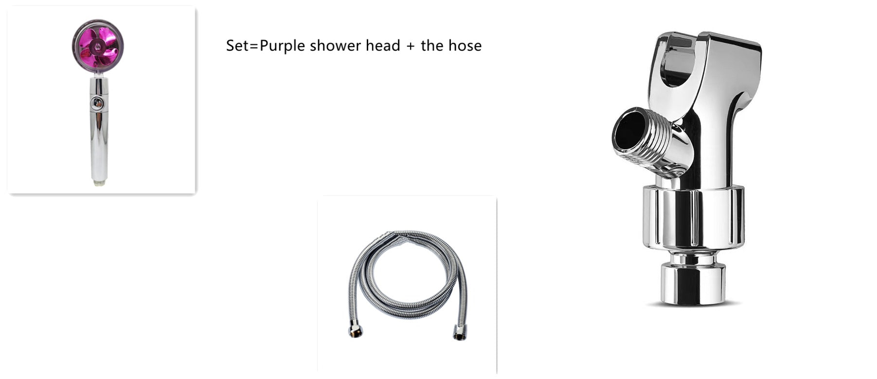Shower Head Water Saving Flow 360 Degrees Rotating With Small Fan ABS Rain High Pressure Spray Nozzle Bathroom Accessories 0ba4adf6-cd55-4efe-8d17-401b2e22121a