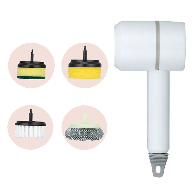 Electric Cleaning Brush Dishwashing Brush Automatic Wireless USB Rechargeable Professional Kitchen Bathtub Tile Cleaning Brushes 0ce5de52-181e-4337-9297-1a750de223ff