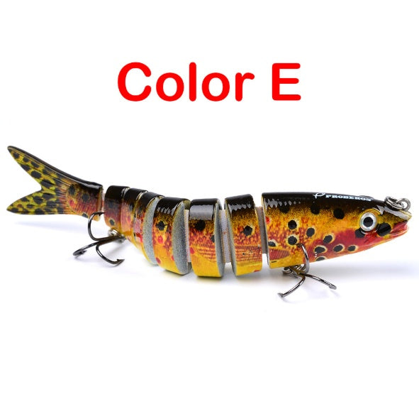 Pike Fishing Lures Artificial Multi Jointed Sections Hard Bait Trolling Pike Carp Fishing Tools 1173805915838
