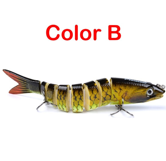 Pike Fishing Lures Artificial Multi Jointed Sections Hard Bait Trolling Pike Carp Fishing Tools 1202512543944