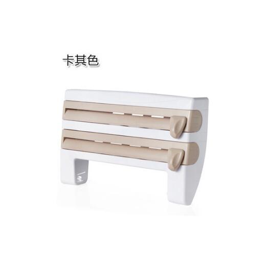 4-In-1 Kitchen Roll Holder Dispenser Kitchen Foil Film Wrap Tissue Paper 4 IN 1 Kitchen Roll Holder Dispenser 1230858291755