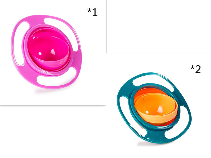 360 Rotate Universal Spill-proof Bowl Dishes 12340998-45c7-4c2f-bd6b-d7b0987812dc