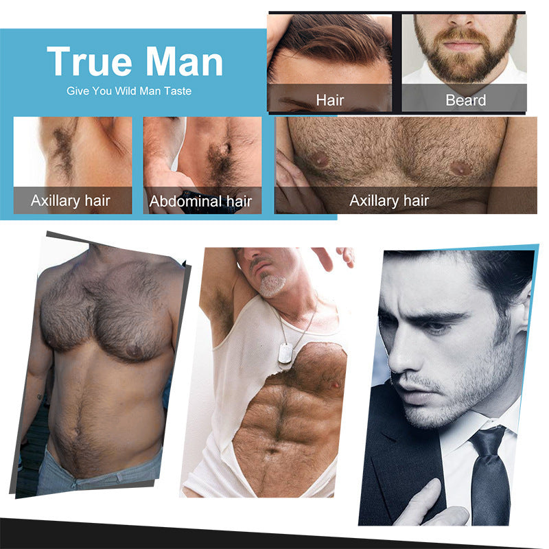 Beard Growth Liquid Beard Care Set 12426097227012