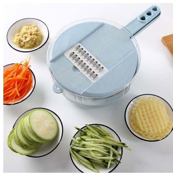 8 In 1 Mandoline Slicer Vegetable Slicer Potato Peeler Carrot Onion Grater With Strainer Vegetable Cutter Kitchen Accessories 1257063297761