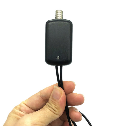 Low Noise Easy Installation HDTV TV Antenna Amplifier Signal Booster Antenna Adapter - NOMAN STORE LLC