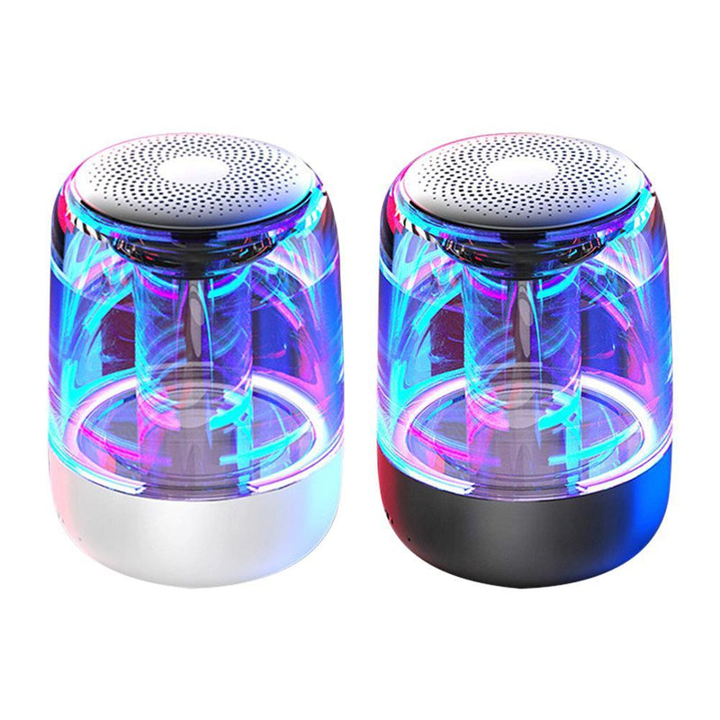 Portable Speakers Bluetooth Column Wireless Bluetooth Speaker Powerful Bass Radio with Variable Color LED Light 1263077638273