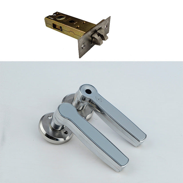 Indoor zinc alloy fingerprint handle lock 1286512832628