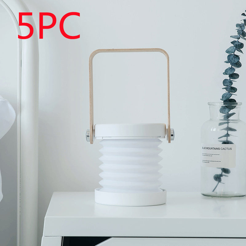 Foldable Touch Dimmable Reading LED Night Light Portable Lantern Lamp USB Rechargeable For Home Decor 13162d6e-9ad5-4582-b812-360a70a6e972