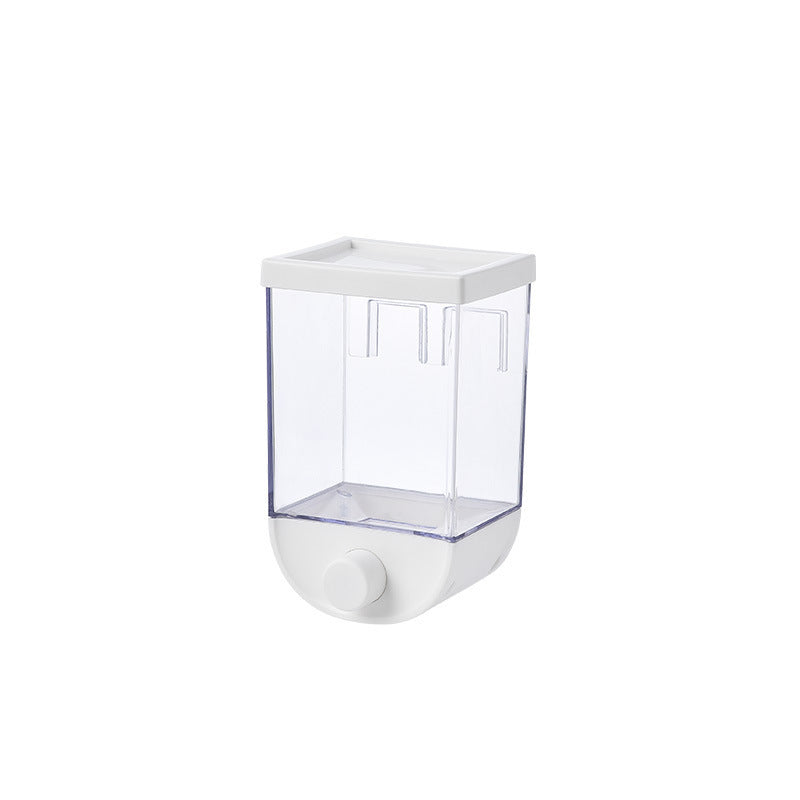 Kitchen Food Storage Easy Press Container Cereal Dispenser Wall Mounted Food Storage Box 1322073096266_3e34de83-3a3f-42cb-ba3c-a57edf06e0ab