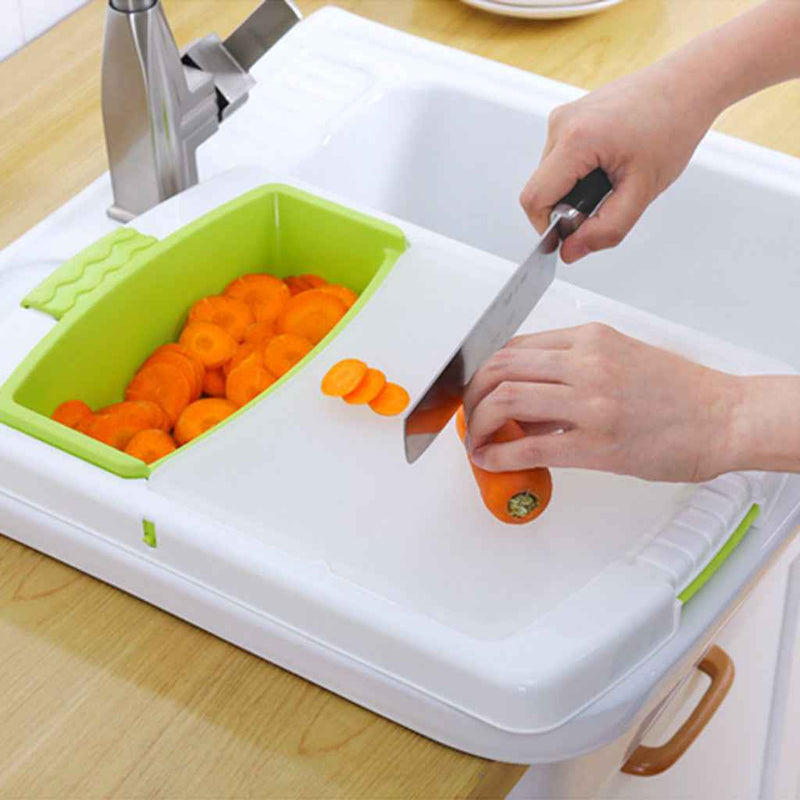 Kitchen drain cutting board 1327451869432