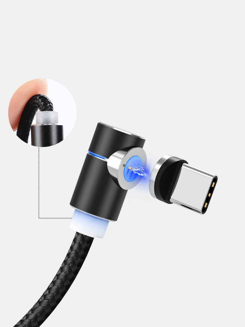 Magnetic Cable LED Magnet Charger Cable USB Cable & USB Type-C USB C 1328084107170