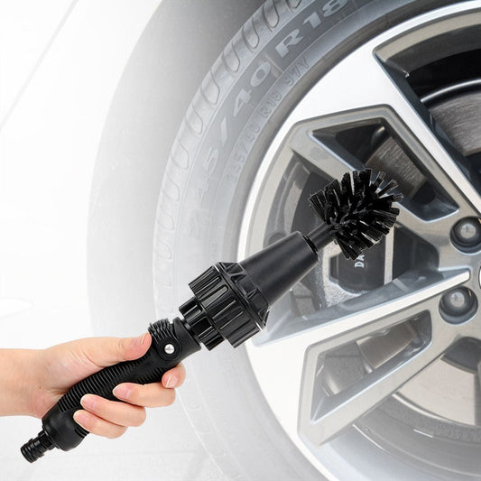Water-driven Rotary Cleaning Brush Wash Hand-held Water Spray Brush - NOMAN STORE LLC