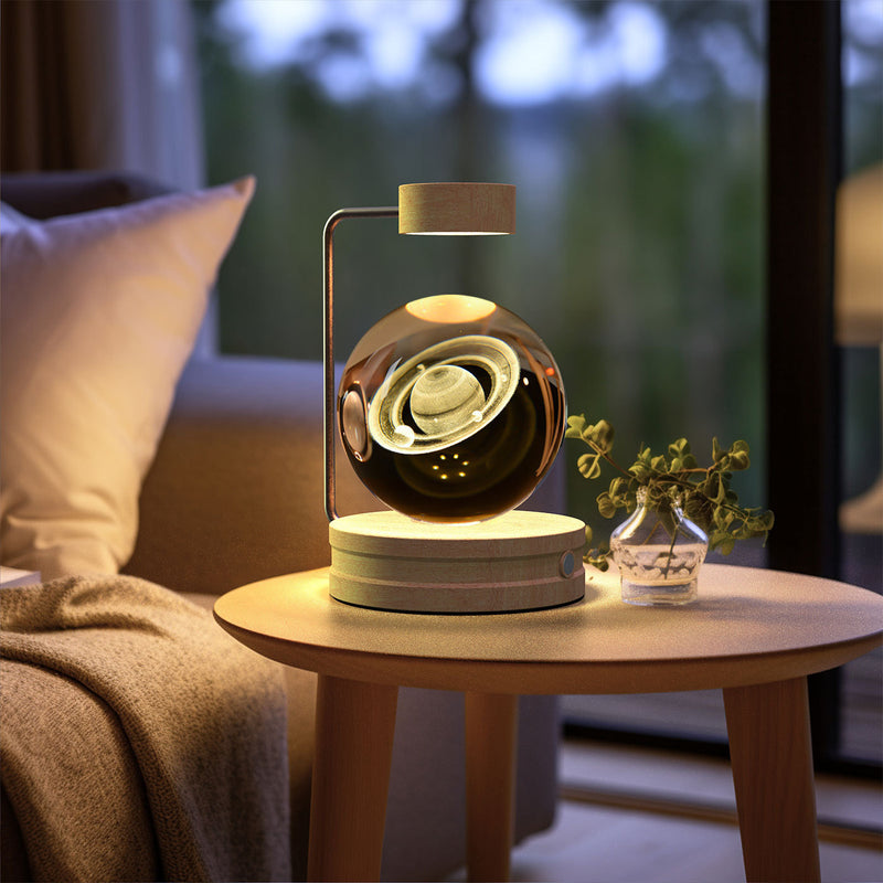 Crystal Ball Cosmic Dinosaur Indoor Night Light USB Power Warm Bedside Light Birthday Gift Night Lamp 1345f870-917b-4463-abe3-a3b44c96434b
