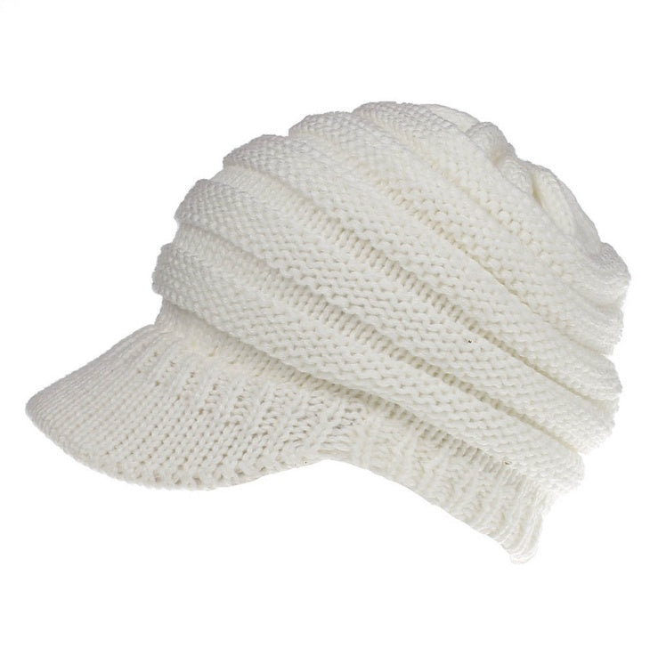 Women Ponytail Beanies Autumn Winter Hats Female Soft Knitting Caps Warm Ladies Skullies 1354032219983