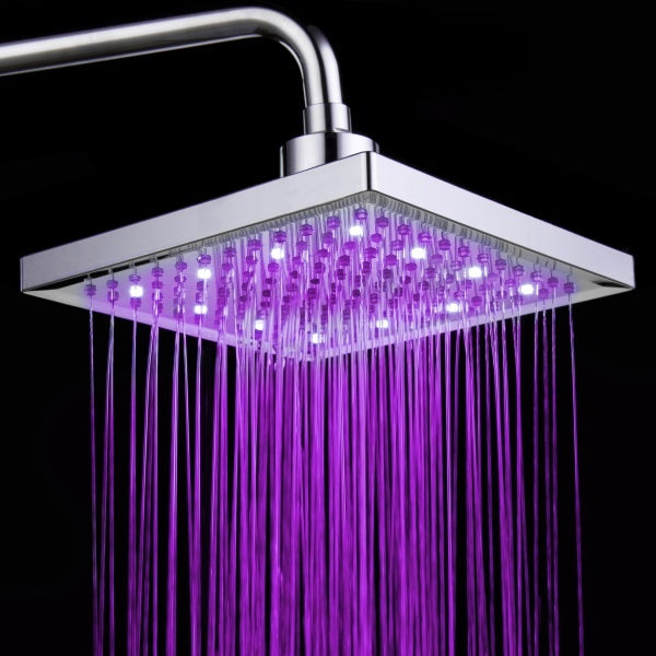 Luminous color changing shower head 137451040843