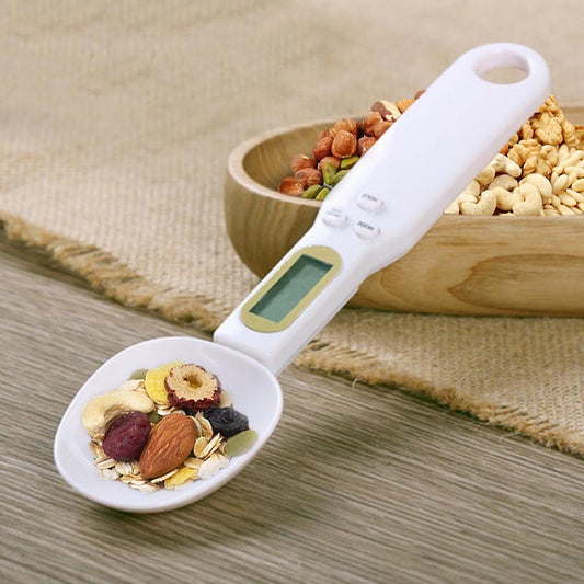 LCD Digital Kitchen Scale Electronic Cooking Food Weight Measuring Spoon Grams Coffee Tea Sugar Spoon Scale Kitchen Tools - NOMAN STORE LLC