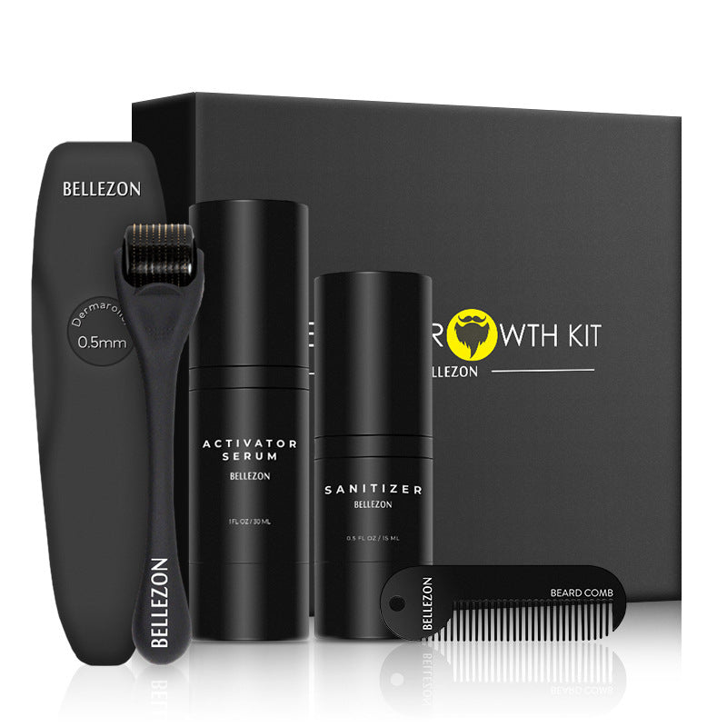 Beard Growth Liquid Beard Care Set 1386881531903