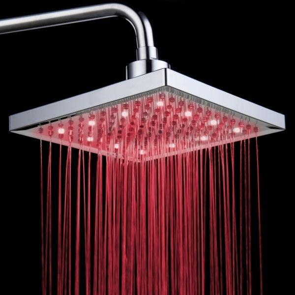 Luminous color changing shower head 1421672980450