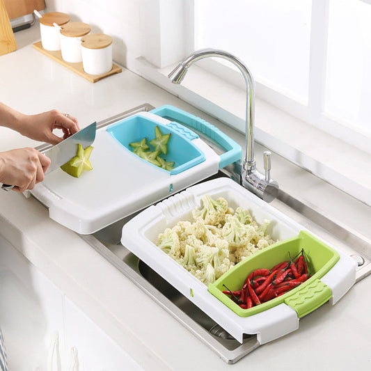 Kitchen drain cutting board - NOMAN STORE LLC