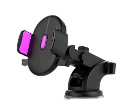Car Phone Holder Long Rod Telescopic Car Dashboard Suction Cup Type 1455098157624