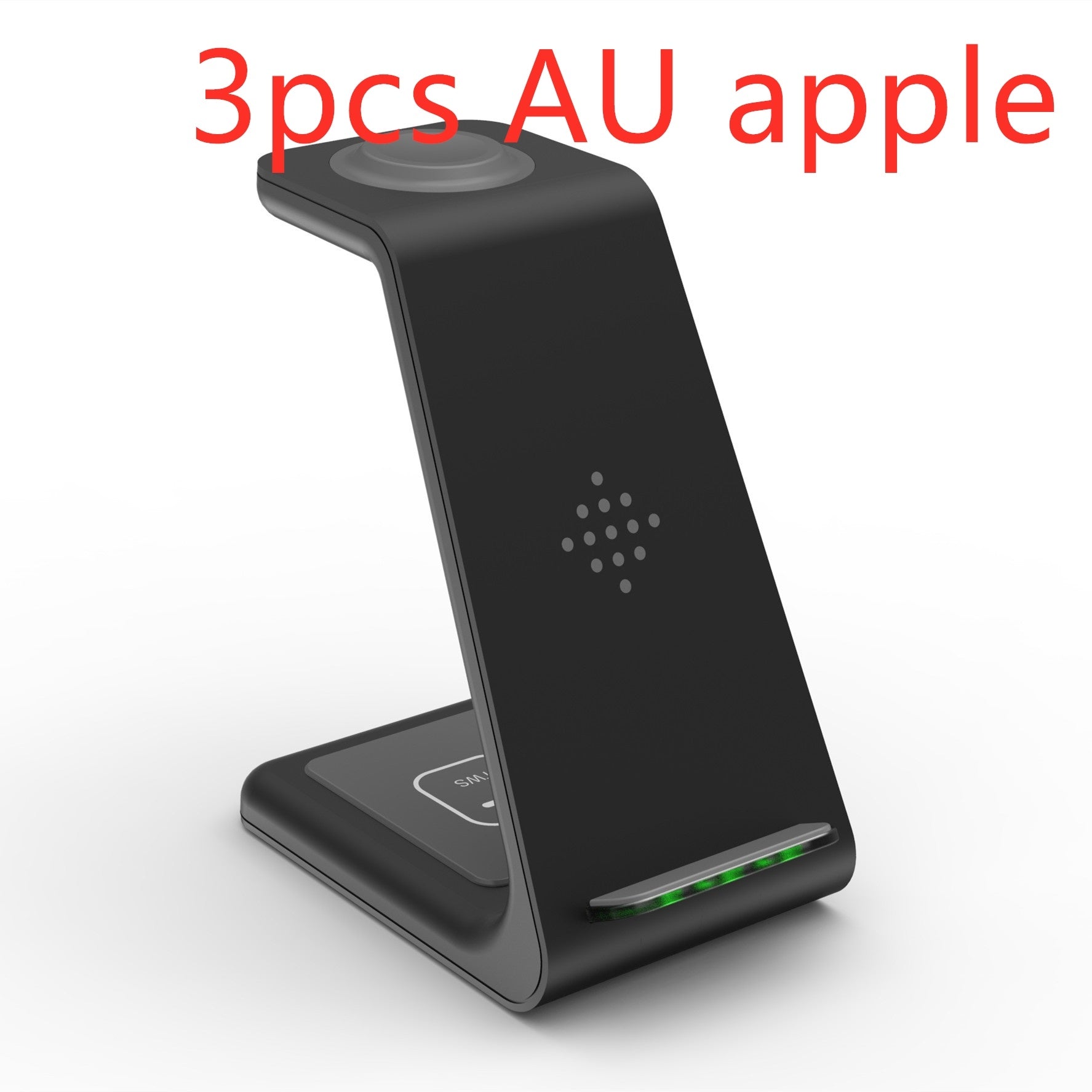 3 In 1 Fast Charging Station Wireless Charger Stand Wireless Quick Charge Dock For Phone Holder - NOMAN STORE LLC