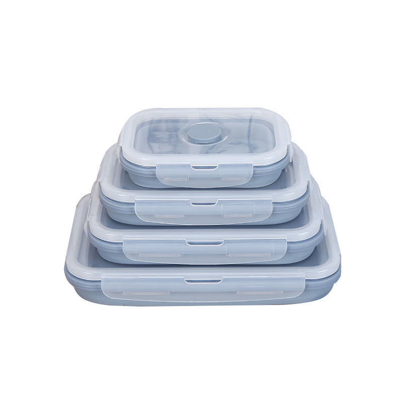 Silicone lunch box - NOMAN STORE LLC