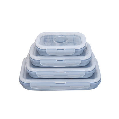 Silicone lunch box - NOMAN STORE LLC