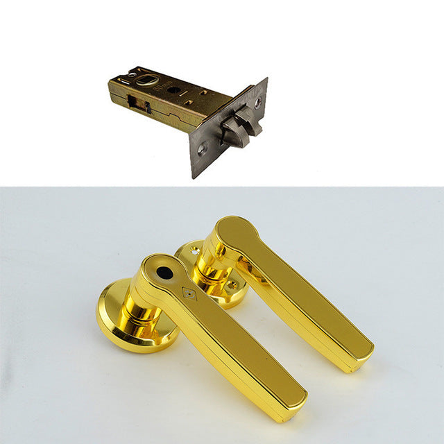 Indoor zinc alloy fingerprint handle lock 1572596209324
