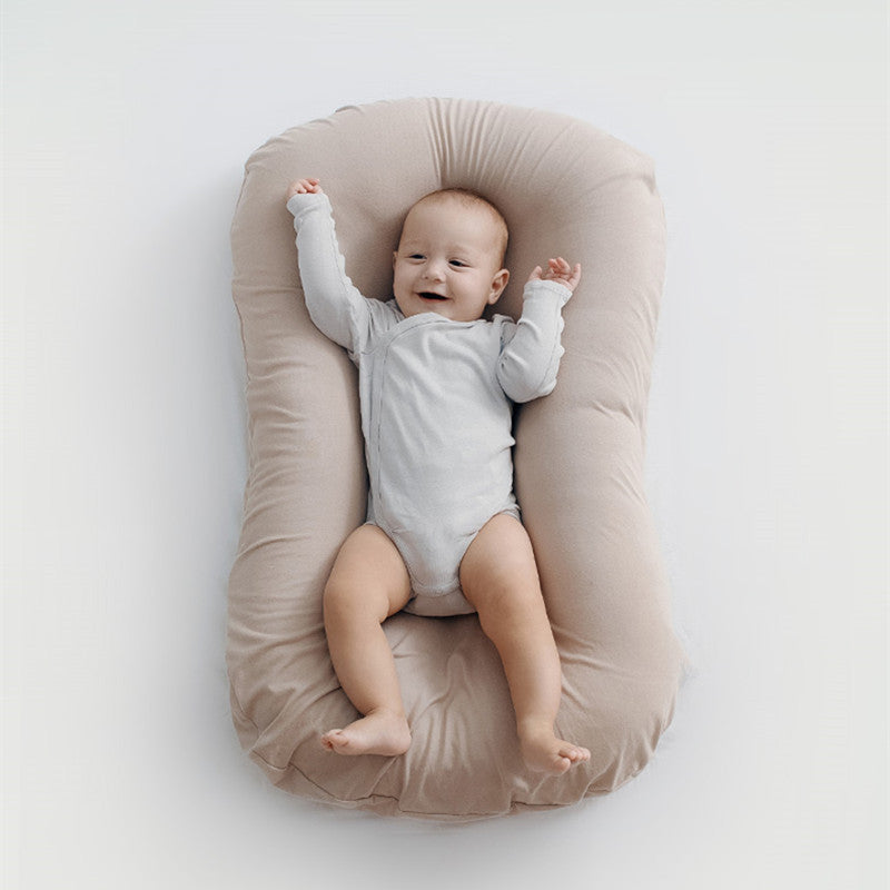 Baby Nest Bed Crib Newborn Baby Nest Cot Cribs Infant Portable Cotton Crib Travel Cradle Cushion 15897186187690