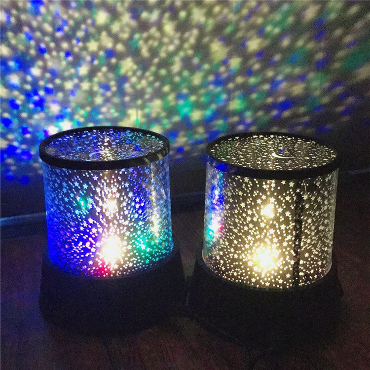 LED Night Light Projector Lamp Colorful Star Light (Random Color) 1605058319988