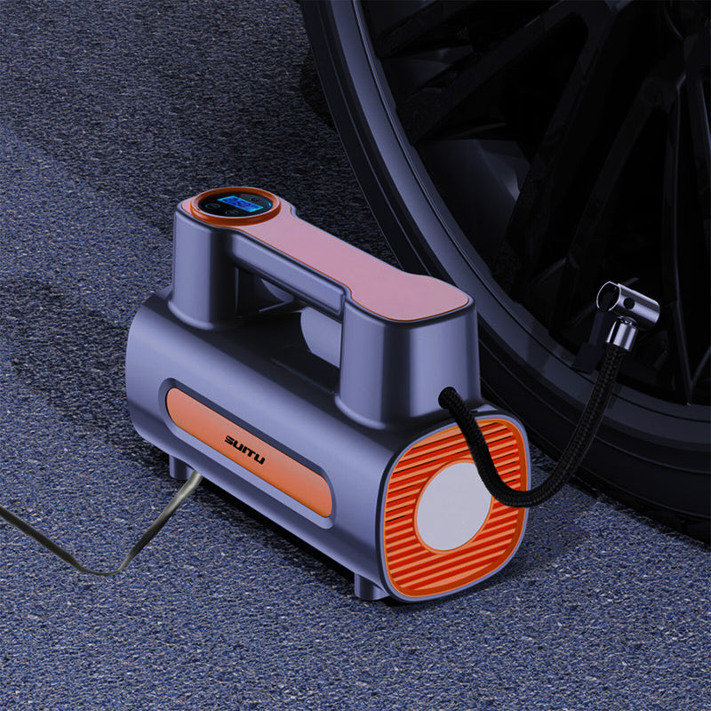 Tire Inflator 12V DC Portable Compressor Electric DC Auto Tire Pumps For Car Tires 160bb4fa-dd70-440b-84a1-7d319796db1a