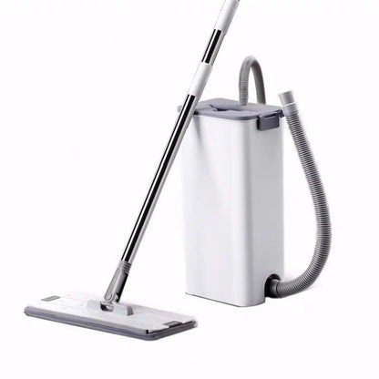 360 Degrees Shaft Rotates Aluminum Alloy Rod Floor Mop and Bucket Set Professional Floor Cleaning System - NOMAN STORE LLC