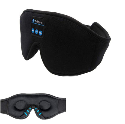 Wireless Call Stereo Music Blackout Sleep Eye Mask - NOMAN STORE LLC