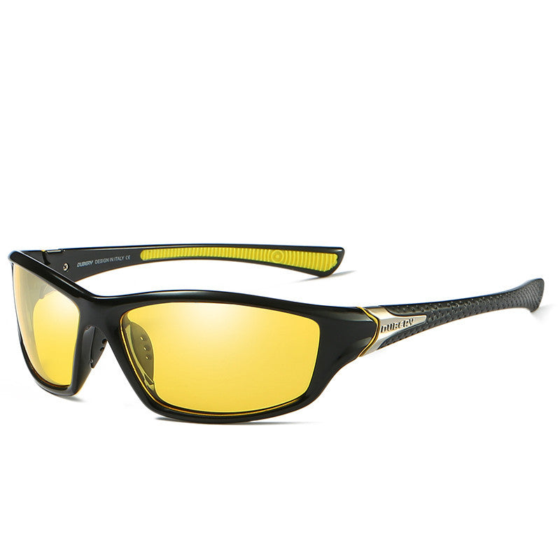 DUBERY Square Sports Style Polarized Sunglasses Men Brand Original Design Sun Glasses Male Ultralight Glasses Frame Goggles 1616731006110