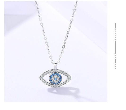 Jewelry European and American Atmospheric Demon Eye Necklace Eye Pendant - NOMAN STORE LLC