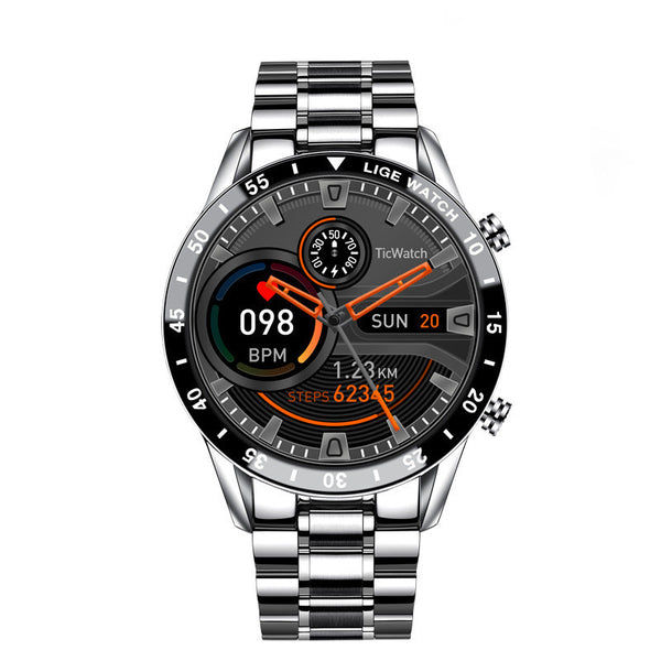 Multifunctional Smart Watch Bluetooth Call Pedometer Blood Pressure And Heart Rate Detection Waterproof Watch 1618380559418