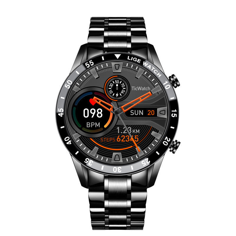Multifunctional Smart Watch Bluetooth Call Pedometer Blood Pressure And Heart Rate Detection Waterproof Watch 1618380559444