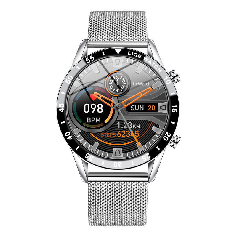 Multifunctional Smart Watch Bluetooth Call Pedometer Blood Pressure And Heart Rate Detection Waterproof Watch 1618380559445
