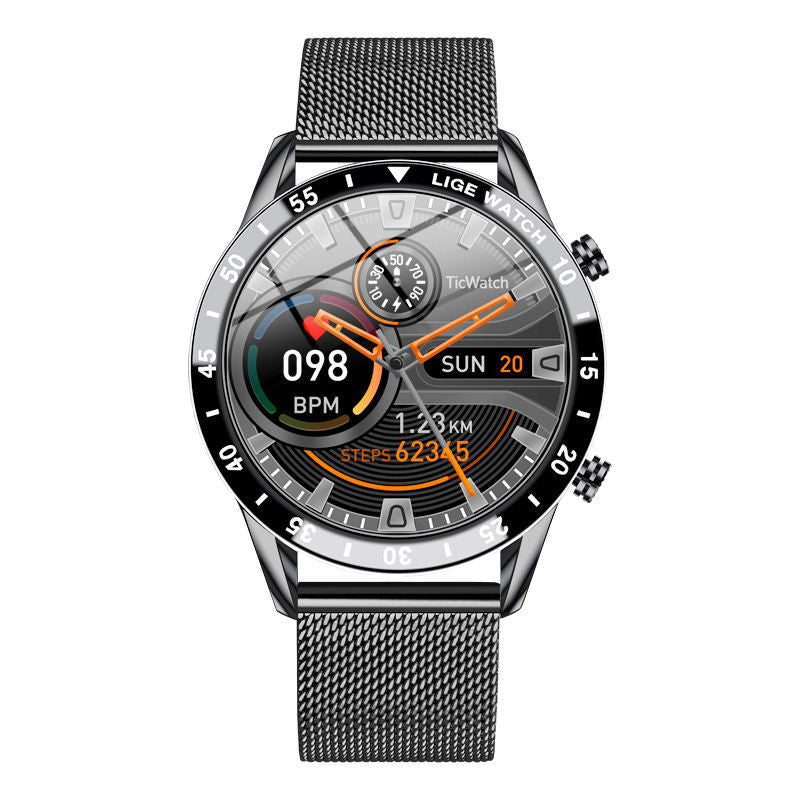 Multifunctional Smart Watch Bluetooth Call Pedometer Blood Pressure And Heart Rate Detection Waterproof Watch 1618380559446