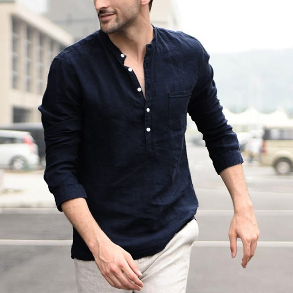 Plaid Collar Tops Turn Down Men Shirts Clothing 1618988961823