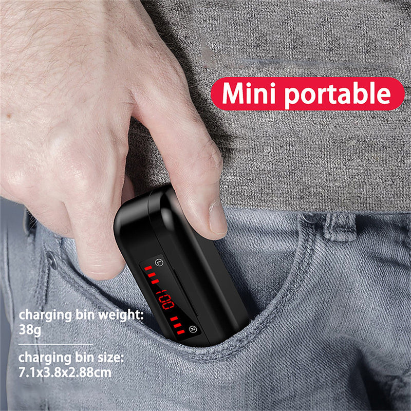 Wireless Bluetooth Touch Headset Mini Binaural Cross Border Tws Battery Display 5.0 1619248530708