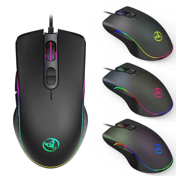 Glowing Gaming Mouse Gaming Wired Mouse 1619500209933