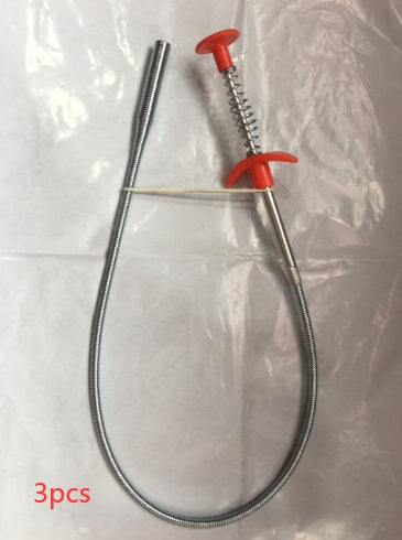 60CM Sewer Dredger Spring Pipe Dredging Tool Household Hair Cleaner Drain Clog Remover Cleaning Tools Household For Kitchen Sink Kitchen Gadgets 1619759949159