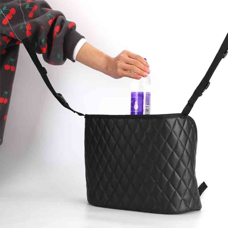Car Storage Bag Handbag Holder Car Seat Storage Organizer Handbag Holder Auto Interior Stowing Tidying Car Middle Organizer - NOMAN STORE LLC